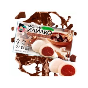 Mochis Nanako estilo japonés- sabor a chocolate 120G